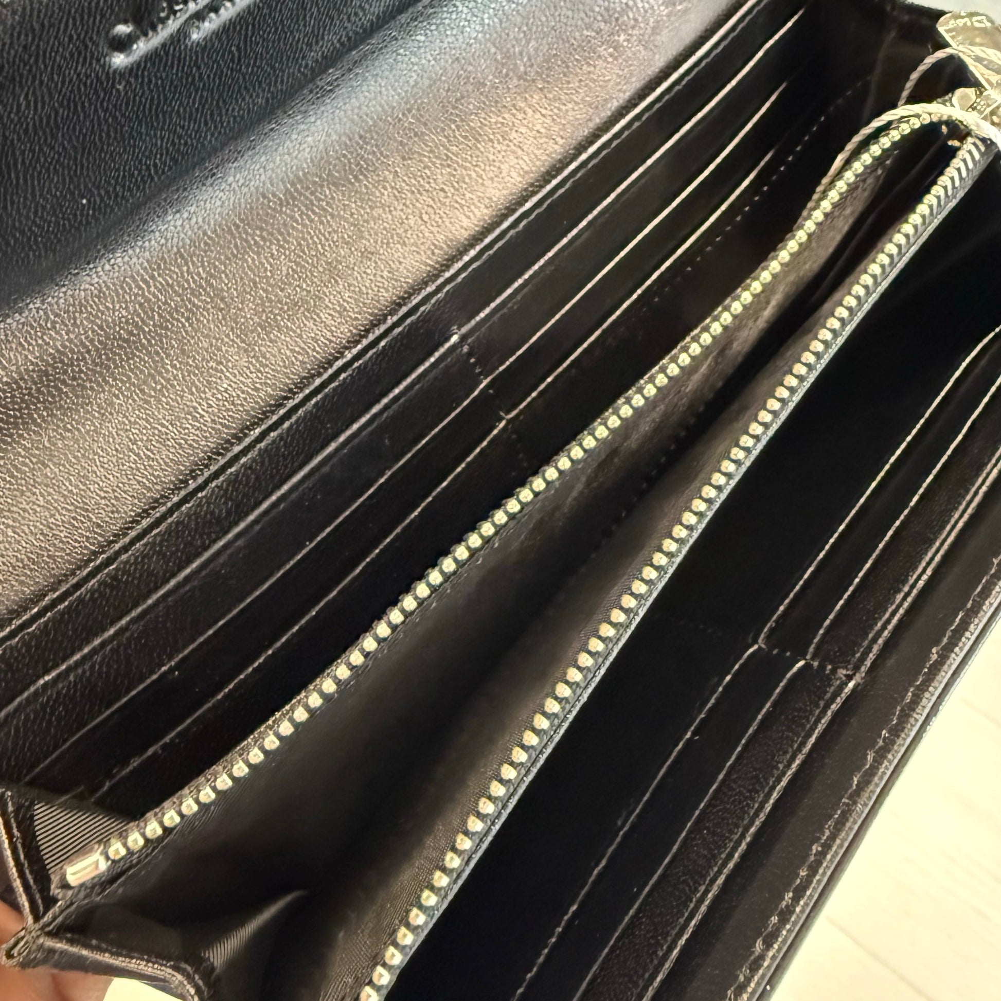 Miss Dior Rendez Vous Chain Wallet Cannage Quilt Patent Twins