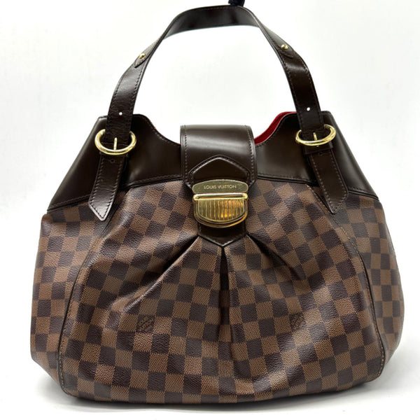 LOUIS VUITTON  Damier Ebene Sistina GM