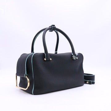 Delvaux Delvaux Black Leather Mini Cool Box Shoulder Bag twins LDJ6776