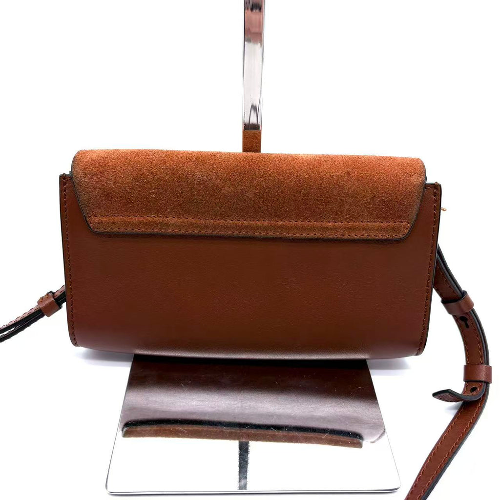 Faye leather Mini crossbody bag