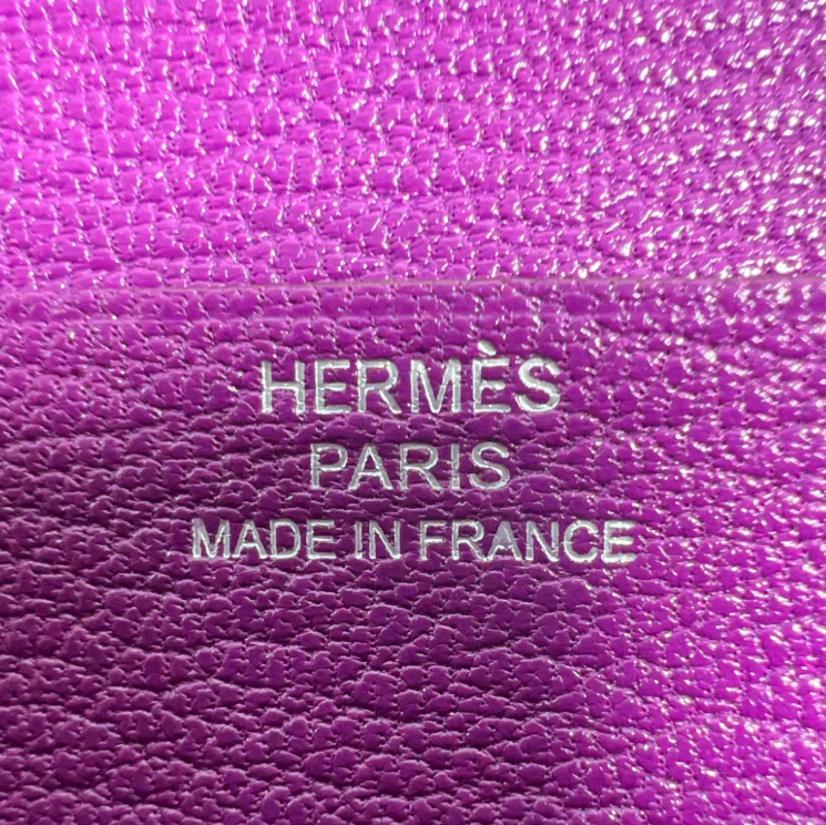 Hermes Epsom Bearn Gusset Wallet Tosca W23431