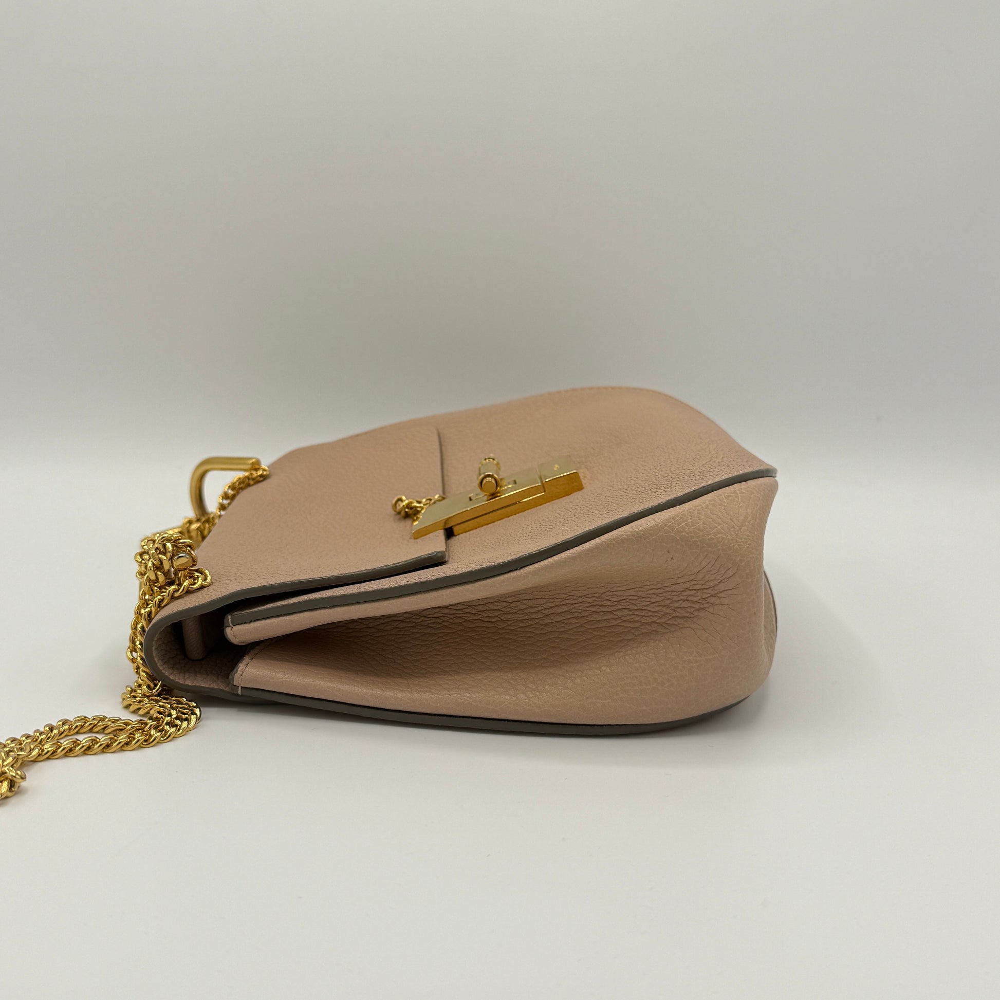 Drew Crossbody Bag Leather and Suede Small