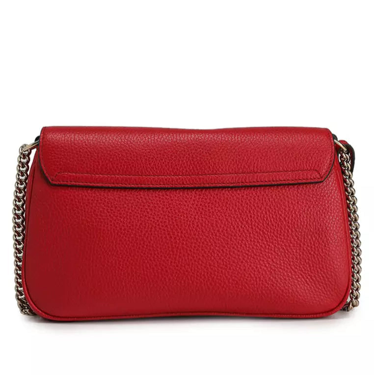 Soho Chain Crossbody Bag Leather Medium Twins