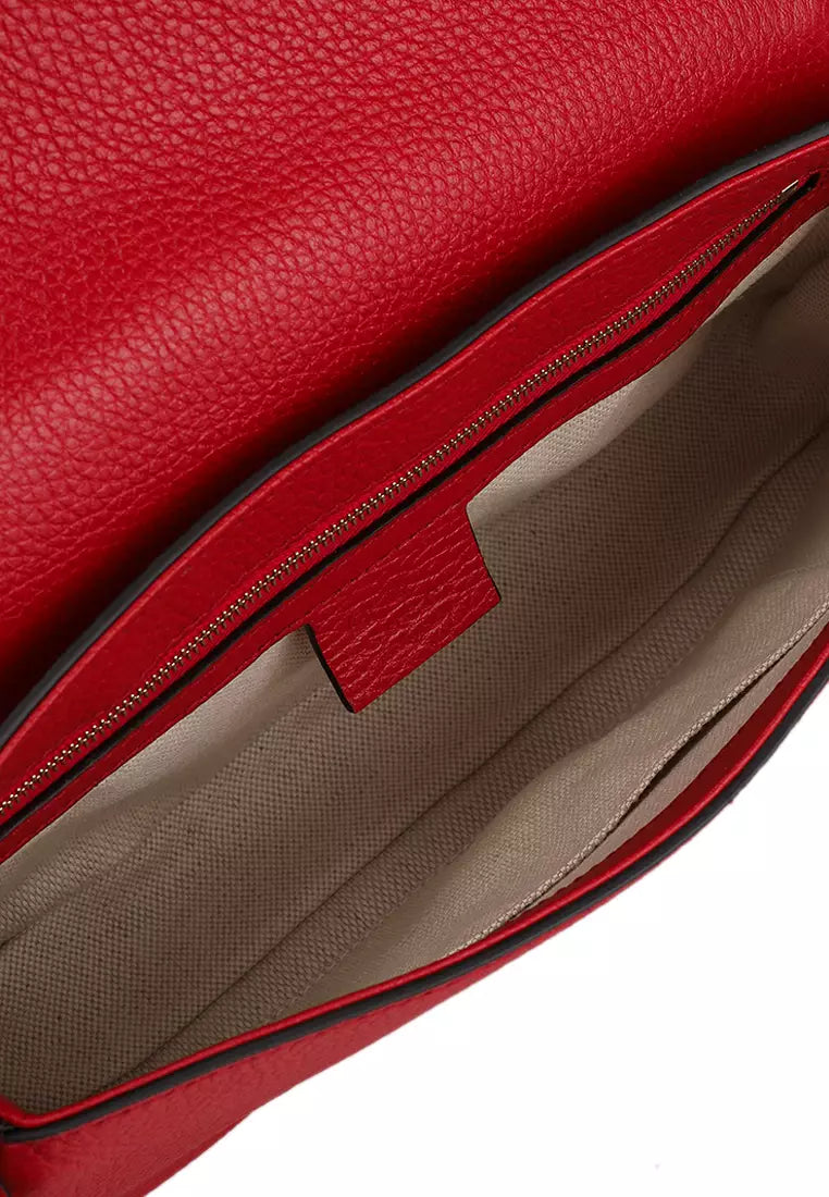 Soho Chain Crossbody Bag Leather Medium Twins
