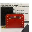 MCM Red Ziparound Wallet