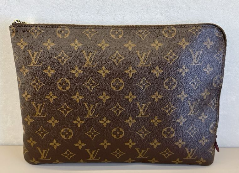 Louis Vuitton Monogram Coated Canvas Etui Voyage MM Pouch twins W23620
