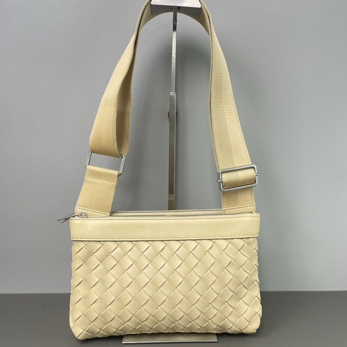 Nappa Intrecciato Double Zip bag Twins LDZ1369