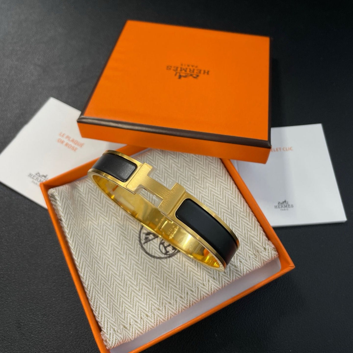 Hermes Clic HH bracelet Twins LDZ1517