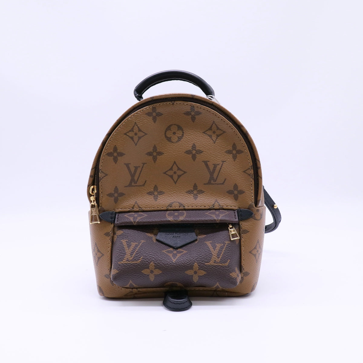 Louis Vuitton Monogram Reverse Canvas Mini Palm Springs Backpack Bag twins LDJ4515