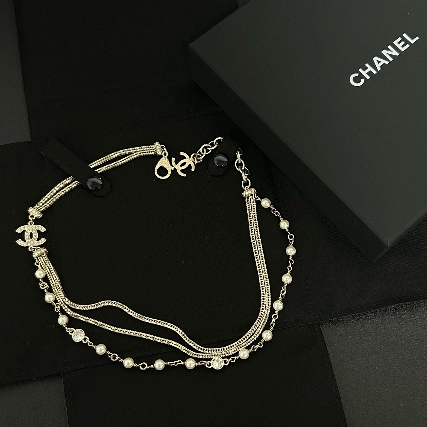 Chanel Multi-Strand Necklace twins LDZ968