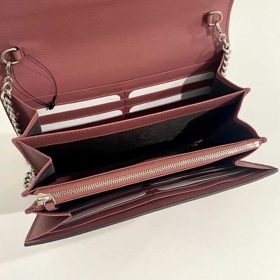 Ebony GG Supreme Blooms Mini Dionysus Chain Bag twins
