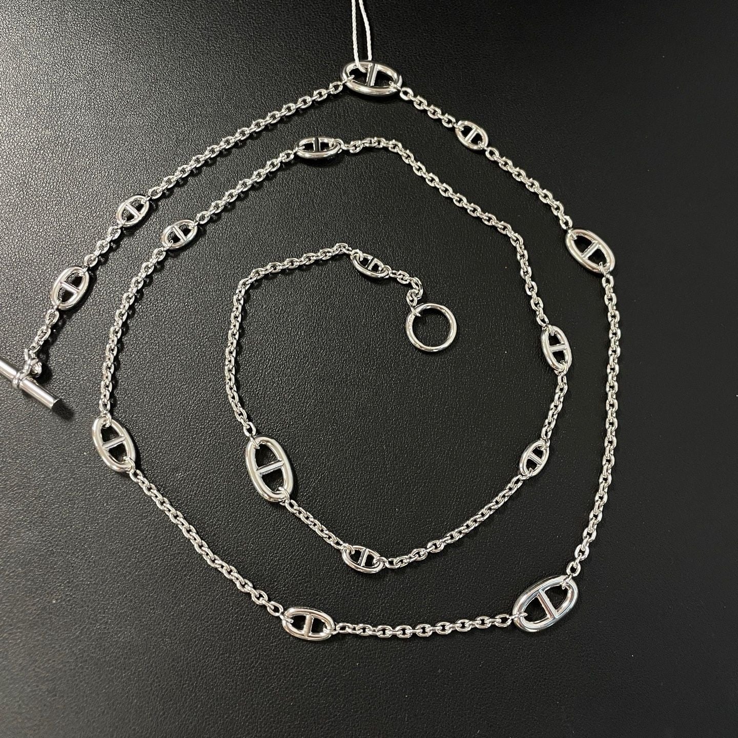 Chaine d'Ancre Farandole Pendant Necklace Sterling Silver twins LDZ971