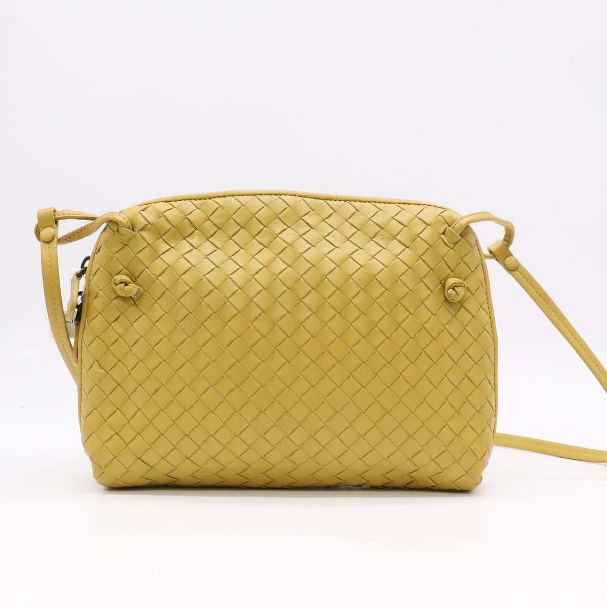 Bottega Veneta Nappa Intrecciato Nodini Crossbody Messenger twins LDJ5851