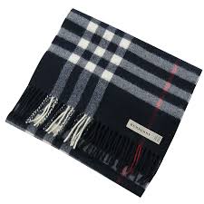 Burberry Check Cashmere Scarf twins W23657