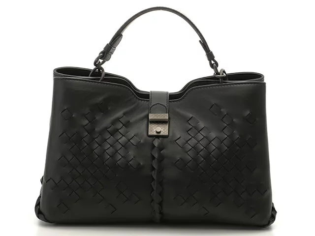 Napoli Tote Intrecciato Nappa with Tufted Detail Medium Twins
