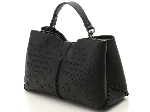 Napoli Tote Intrecciato Nappa with Tufted Detail Medium Twins