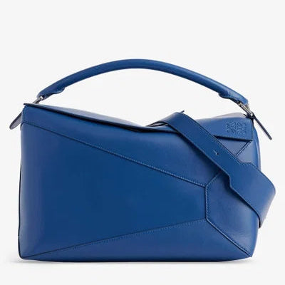 Puzzle Edge Leather Cross-Body Bag Twins LDJ6655
