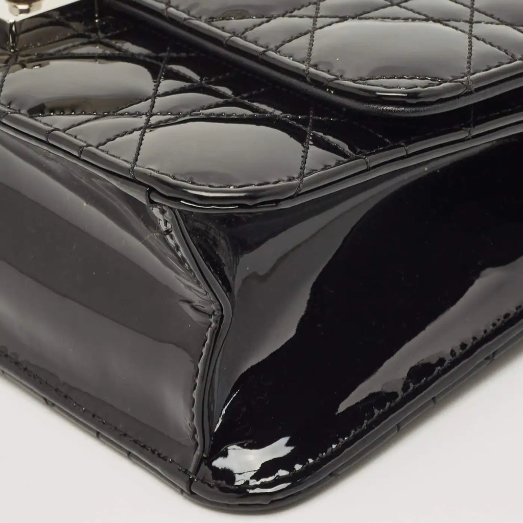 Patent Cannage Miss Dior Promenade Pouch