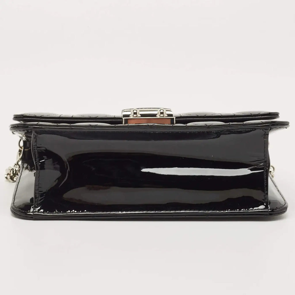Patent Cannage Miss Dior Promenade Pouch