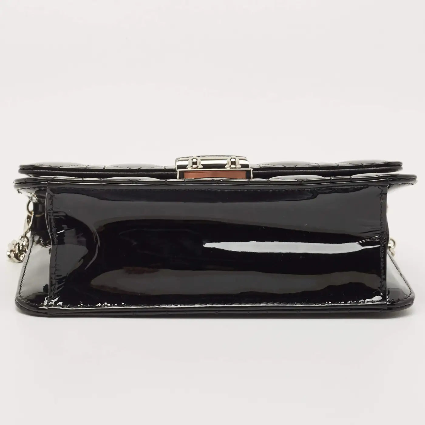 Patent Cannage Miss Dior Promenade Pouch