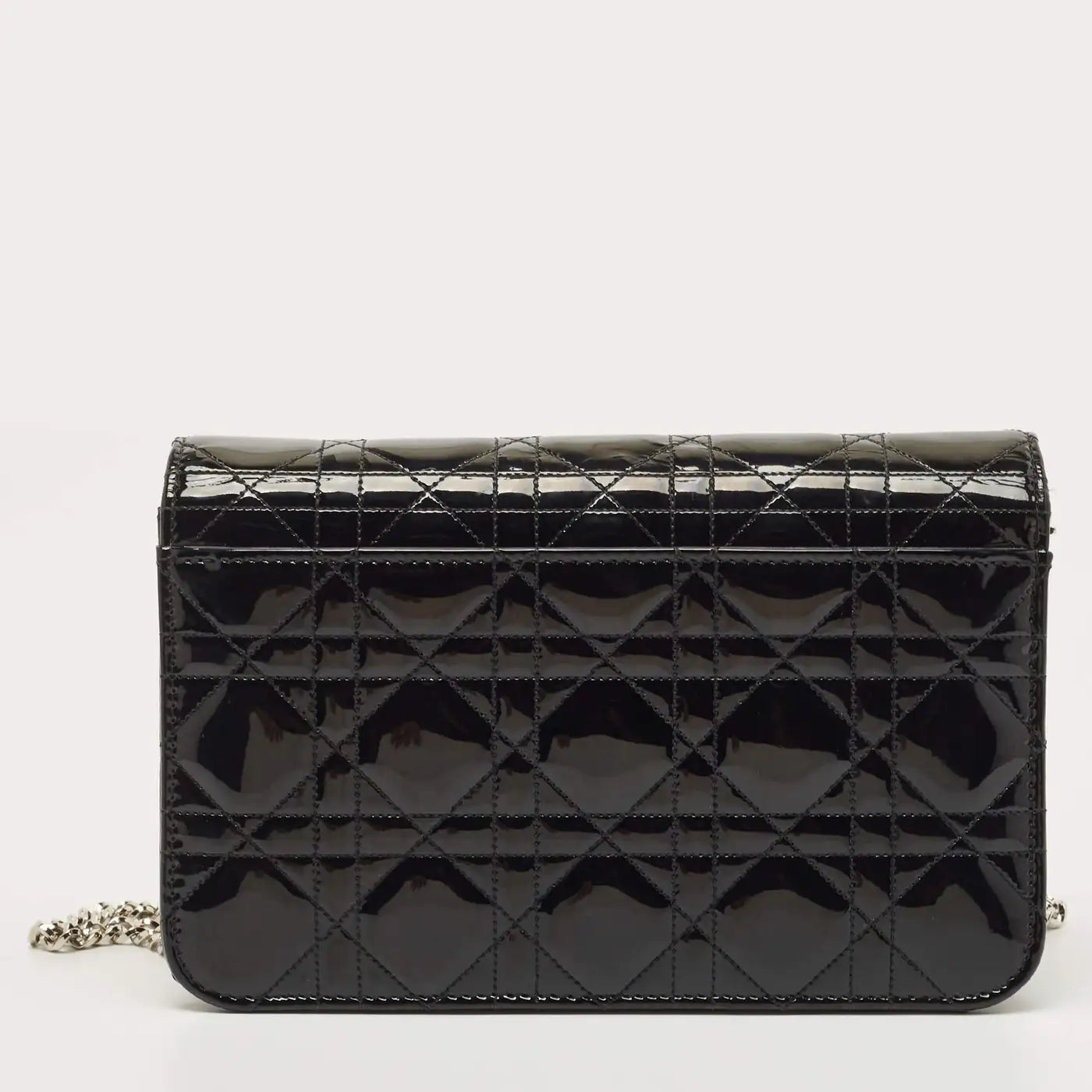 Patent Cannage Miss Dior Promenade Pouch