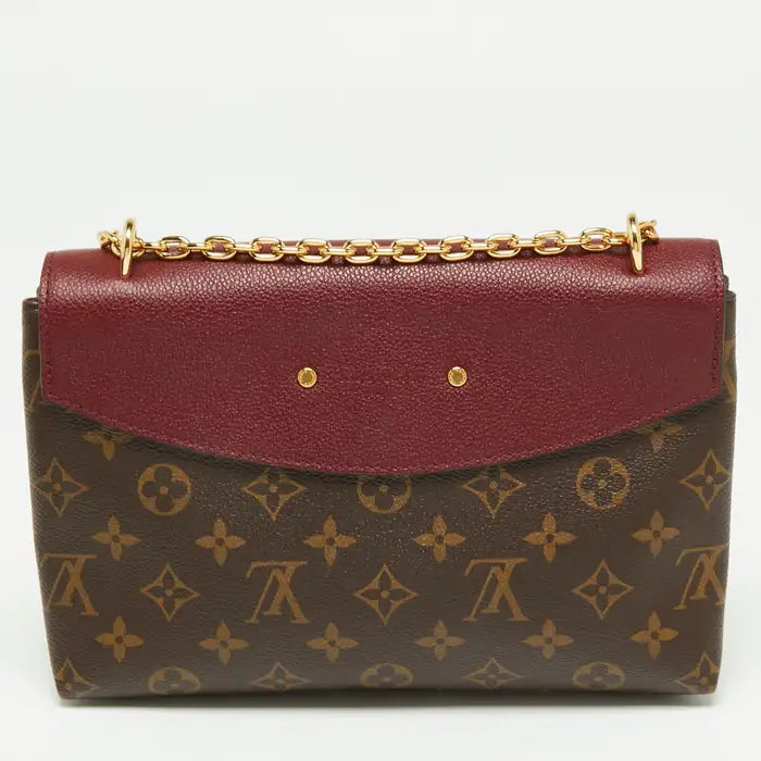 Saint Placide Handbag Monogram Canvas and Leather Twins