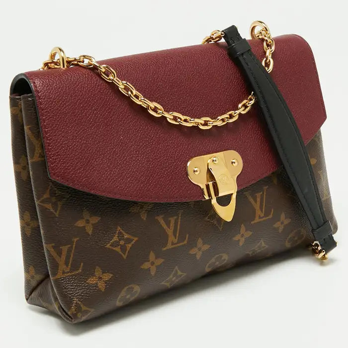 Saint Placide Handbag Monogram Canvas and Leather Twins