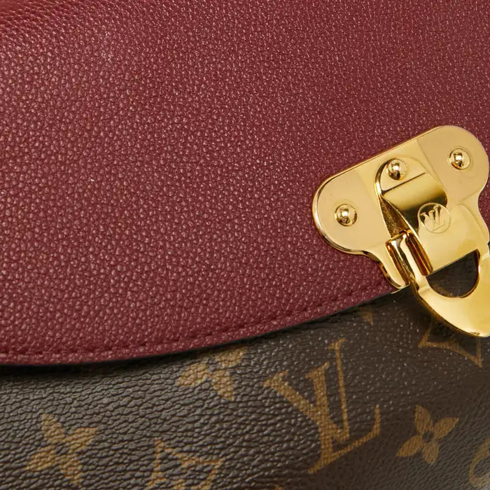 Saint Placide Handbag Monogram Canvas and Leather Twins