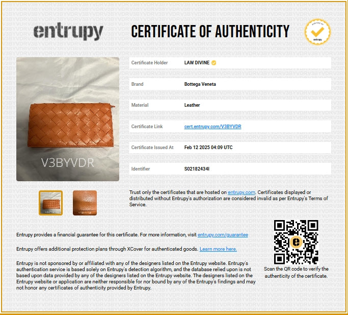 Bi-fold Wallet Orange
