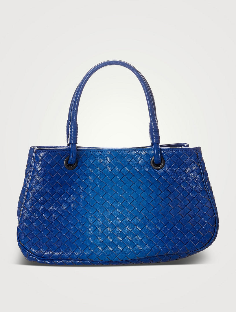 Intrecciato Leather Bag twins