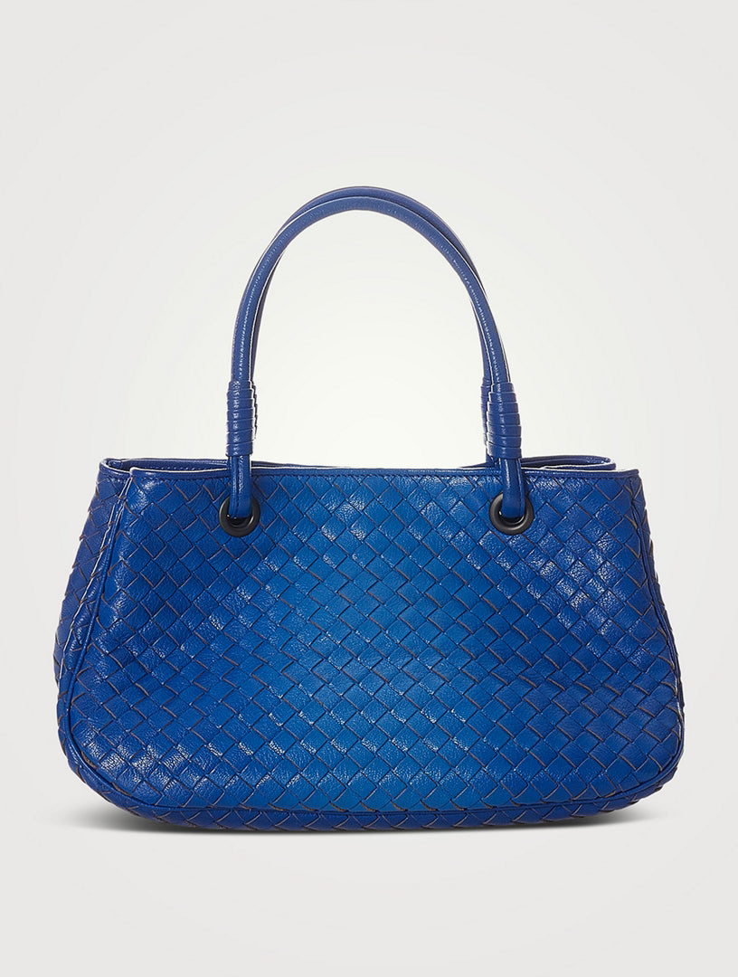 Intrecciato Leather Bag twins
