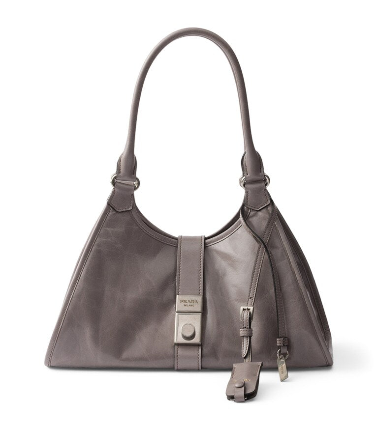 Prada medium leather tote bag Twins LDJ6773