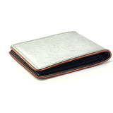 Slender Wallet Monogram Mirror Coated Canvas