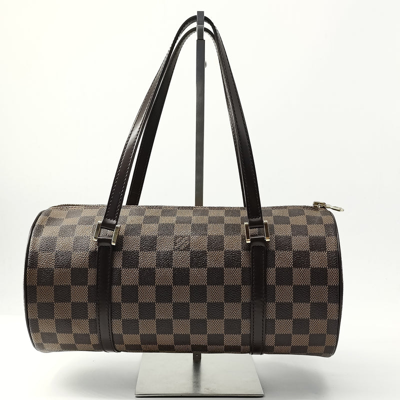 Papillon Handbag Damier 30 with Pouch