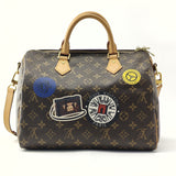 Speedy Bandouliere Bag My World Tour Monogram Canvas 30