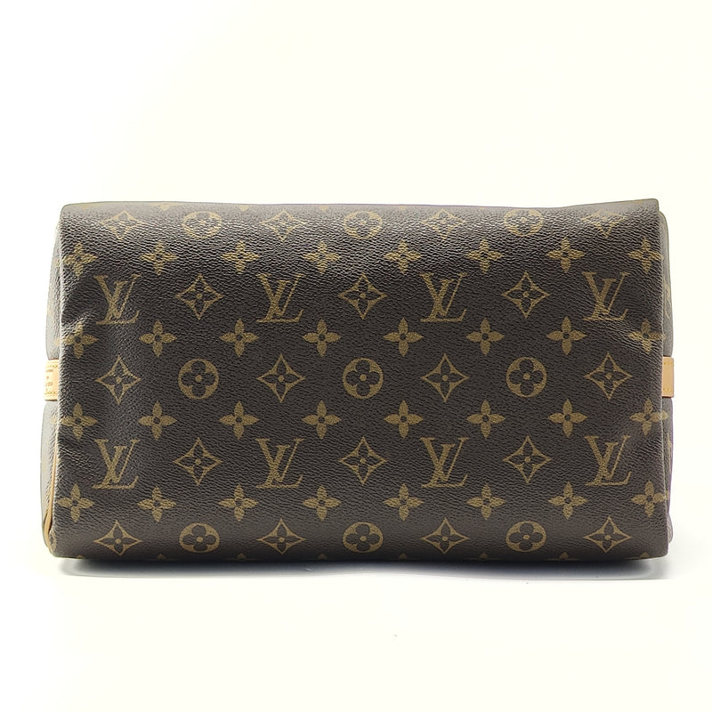 Speedy Bandouliere Bag My World Tour Monogram Canvas 30