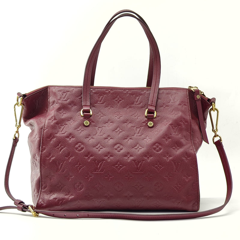 Lumineuse Handbag Monogram Empreinte Leather PM