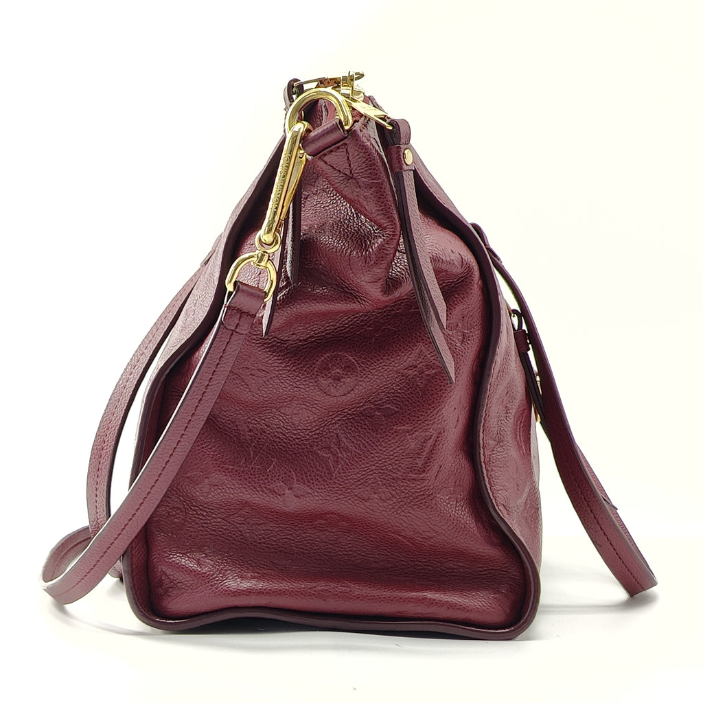 Lumineuse Handbag Monogram Empreinte Leather PM