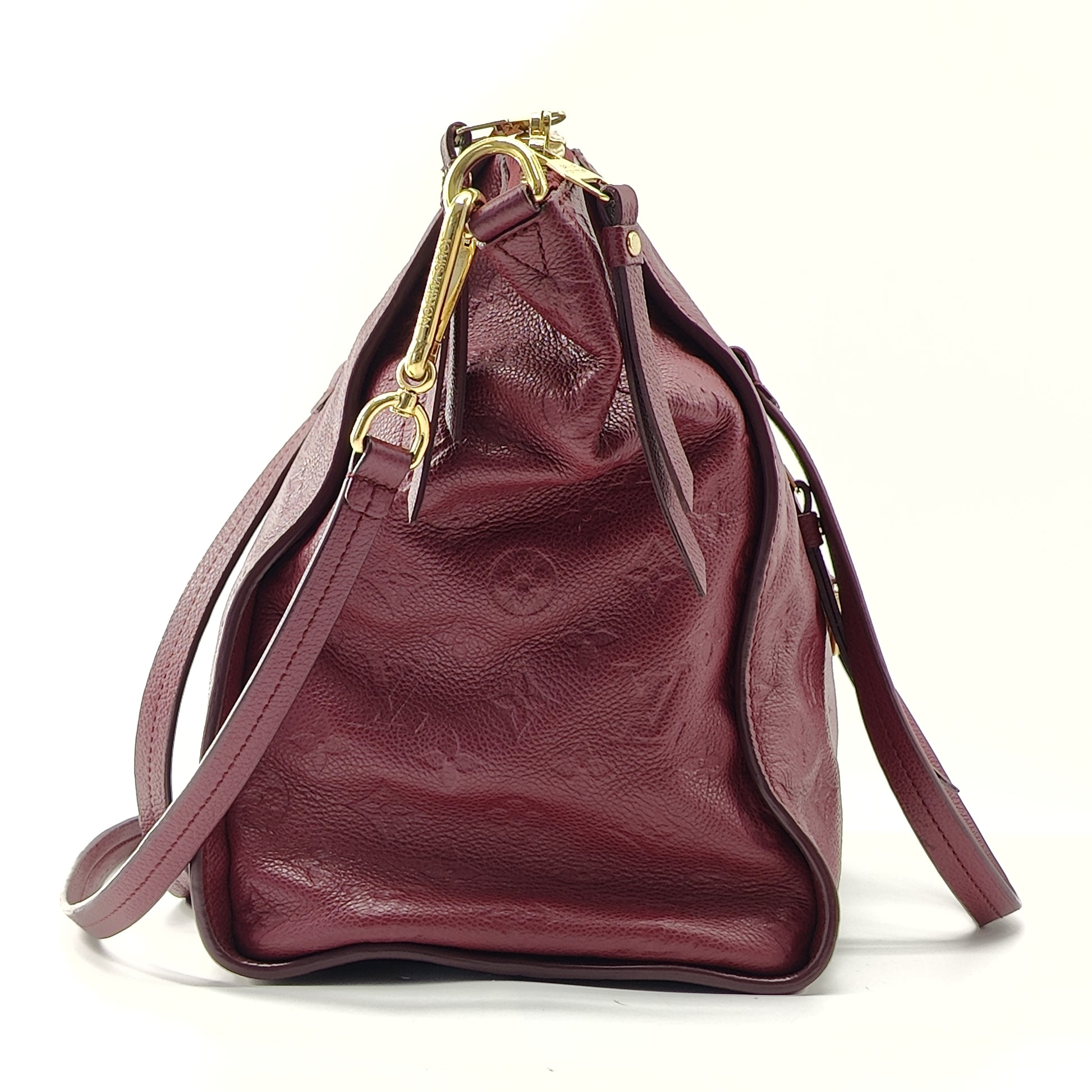 Lumineuse Handbag Monogram Empreinte Leather PM