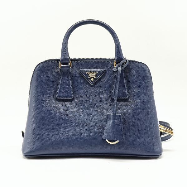 Prada Lux Small Promenade Tote Bluette