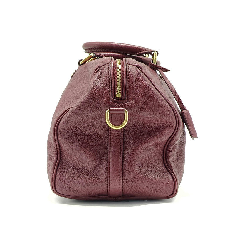 Speedy Bandouliere Bag Monogram Empreinte Leather 30