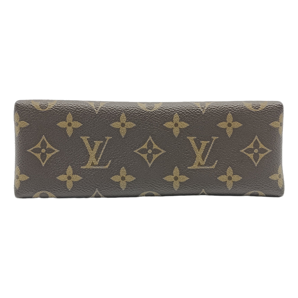 Locky Handbag Monogram Canvas with Leather BB