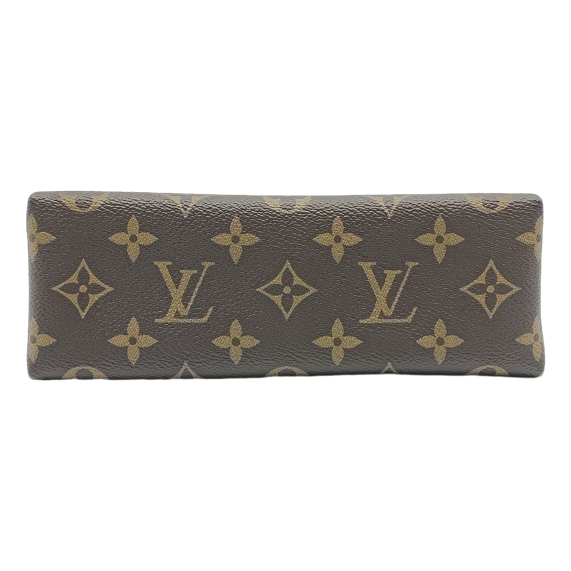 Locky Handbag Monogram Canvas with Leather BB