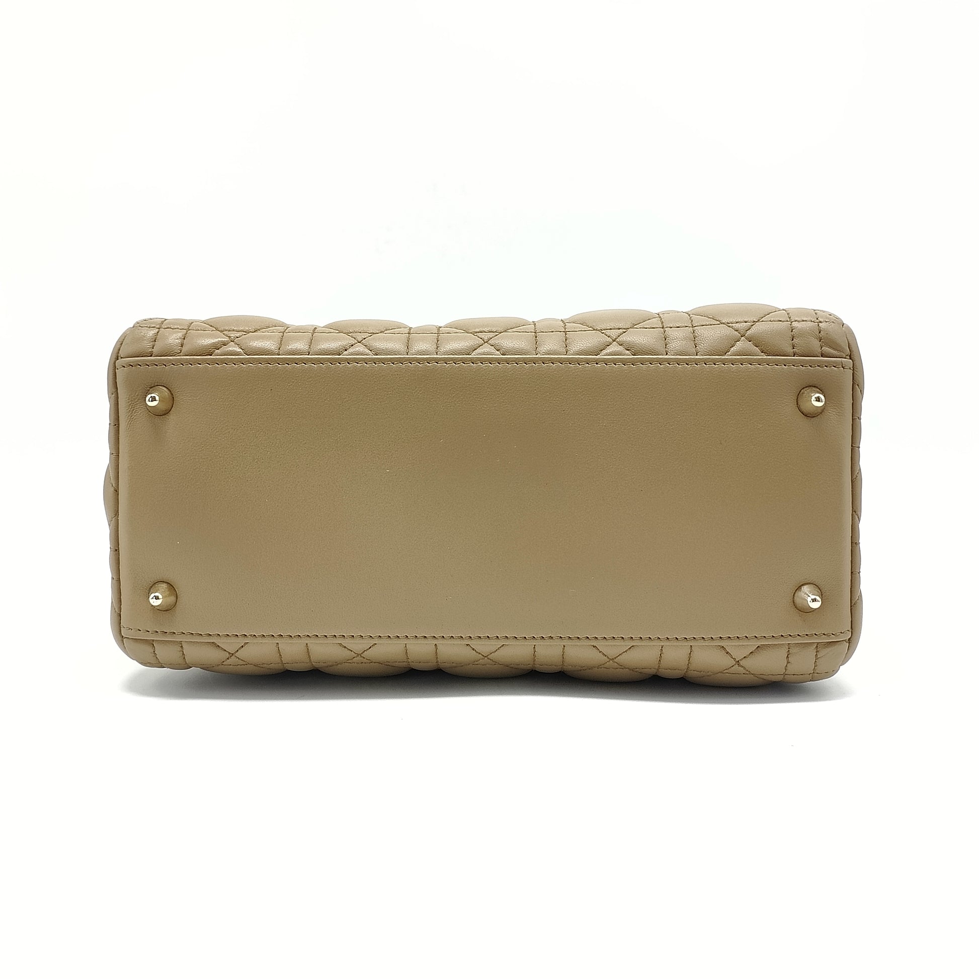 Lady Dior Bag Cannage Quilt Lambskin Medium