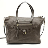 Lumineuse Handbag Monogram Empreinte Leather PM