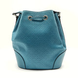 Bright Bucket Bag Diamante Leather Large