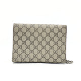 Gucci Mini GG Supreme Dionysus Wallet On Chain - Neu