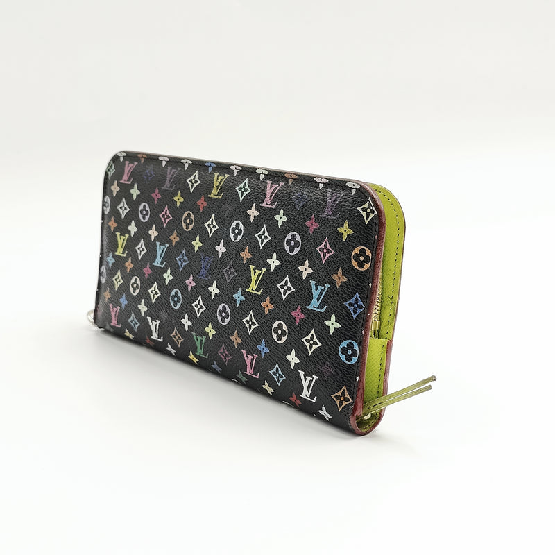 Monogram Multicolor Insolite Wallet Black Pistache