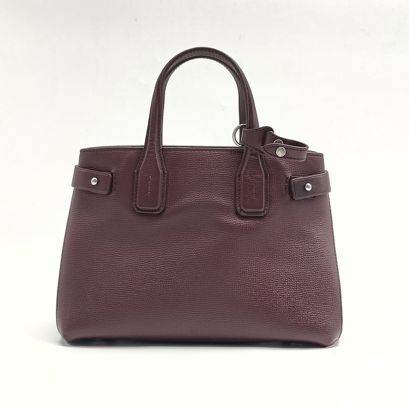 Banner NM Tote Perforated Leather Medium