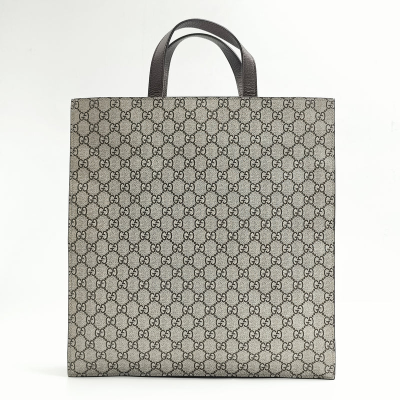 Convertible Soft Open Tote Printed GG Coated Canvas Tall